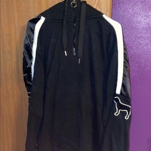 Pink hoodie Sherpa hood